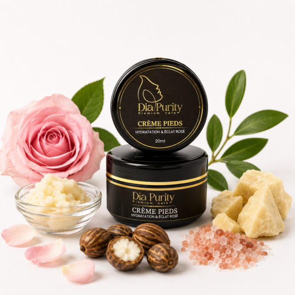 Crème Pieds (Hydratation & Éclat Rosé)